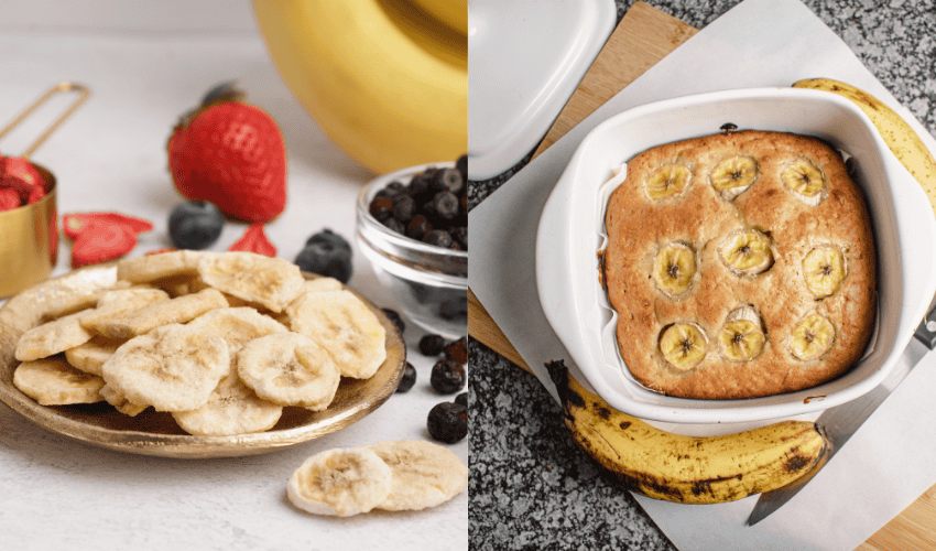 Freeze Dried Banana for Baking