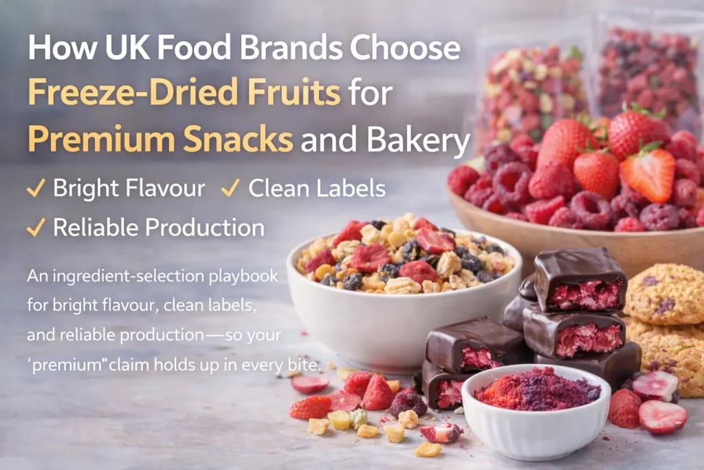 UK snack ingredients